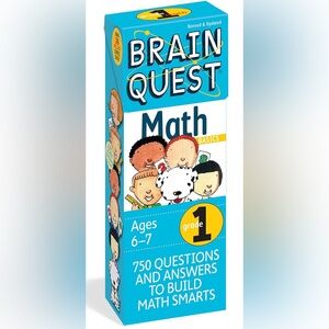 Brain Quest Grade 1 Math, Revised 2nd Edition by Marjorie Martinelli